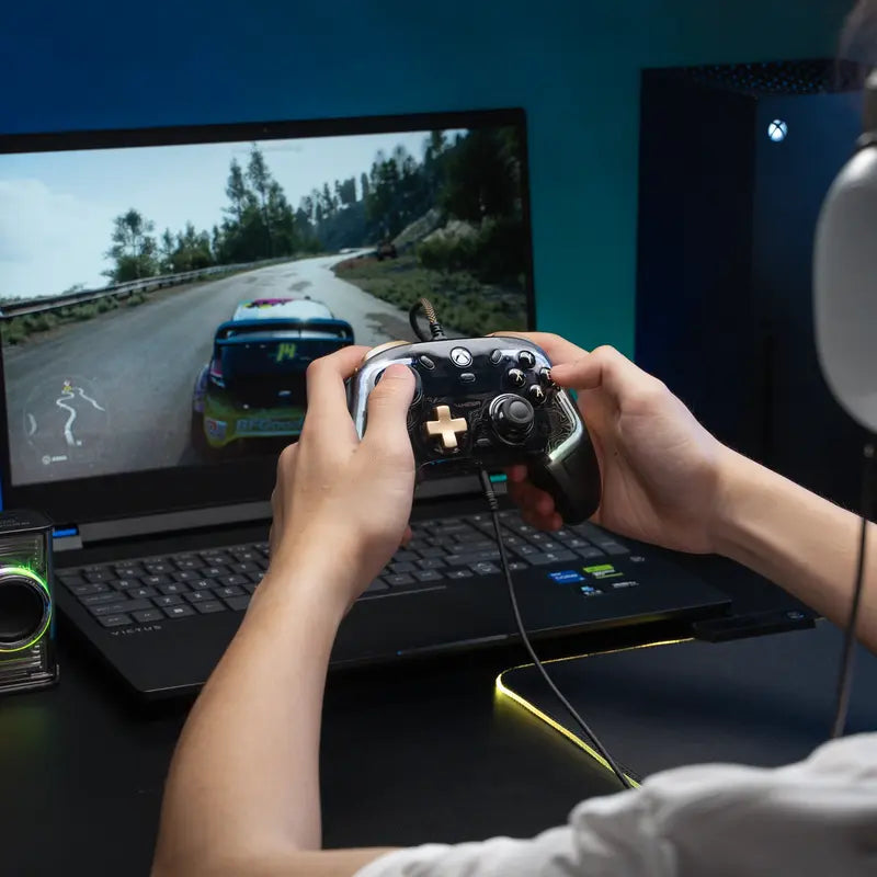 Kaleid Flux Wired RGB Controller for Xbox Series X|S, Xbox One, Windows 10/11 & Steam