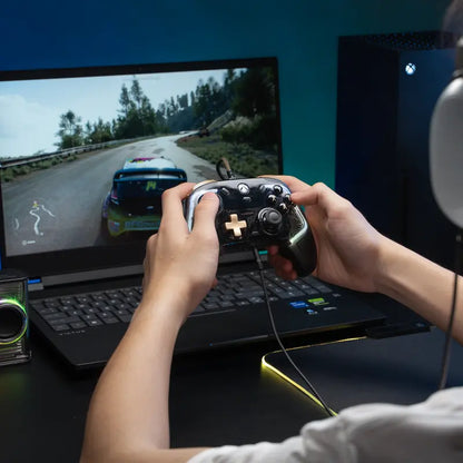 Kaleid Flux Wired RGB Controller for Xbox Series X|S, Xbox One, Windows 10/11 & Steam