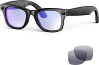 Black Blue Light AI Glasses