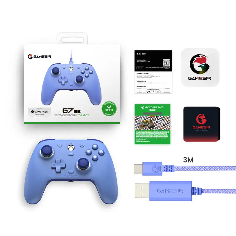 G7 SE Multi-Color Wired Controller, Precision Gamepad for Xbox Series X|S, Xbox One & Windows 10/11 with Hall Effect Joysticks