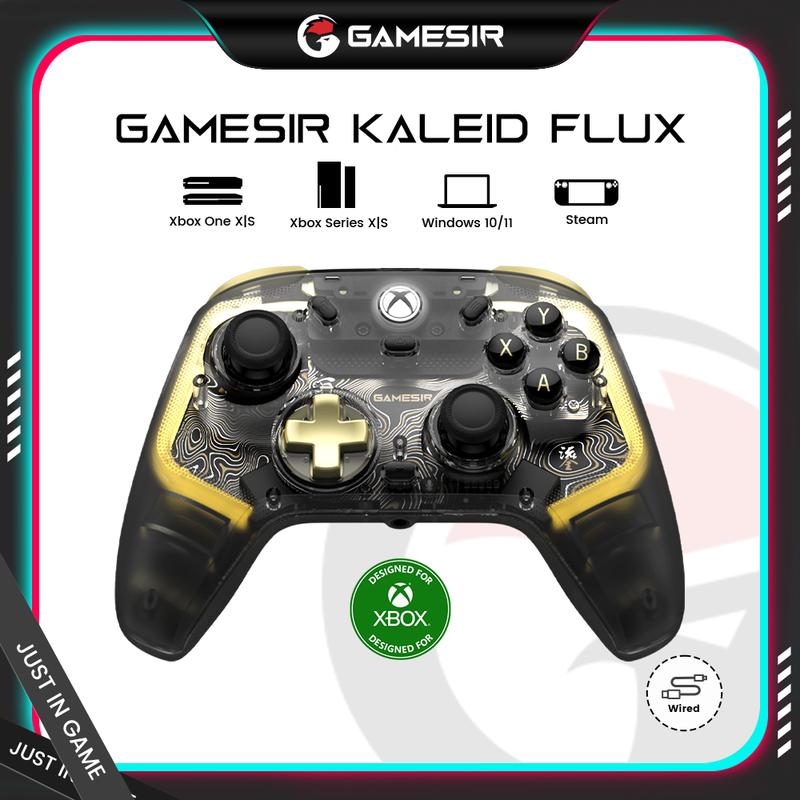 Kaleid Flux Wired RGB Controller for Xbox Series X|S, Xbox One, Windows 10/11 & Steam